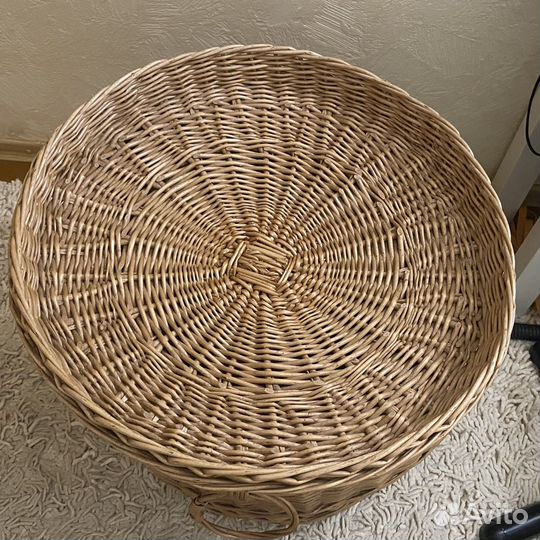 Корзина плетеная из ротанга 80 литров