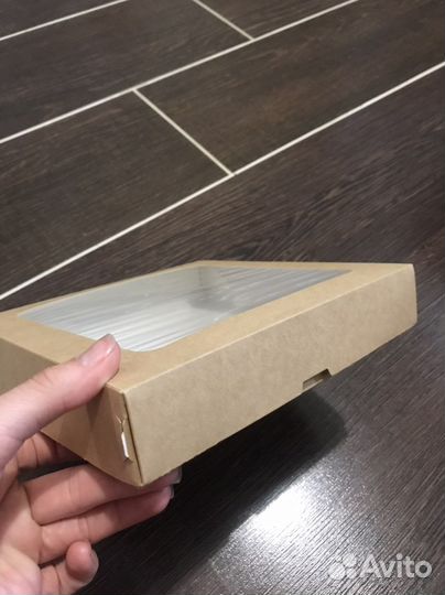 Контейнер крафт с окном