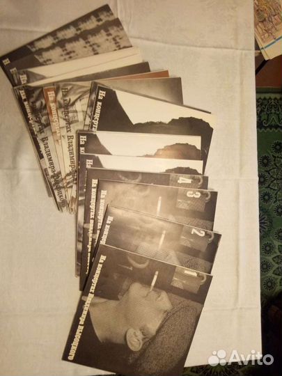 Виниловые пластинки Высоцкий- комплект