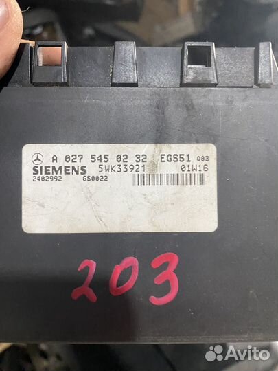 Эбу АКПП Мерседес (блок управления)