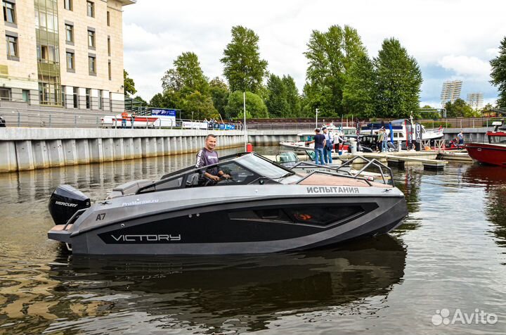 Катер Victory A7 с мотором Mercury F 225 XL V6
