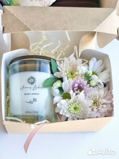 Подарки/боксы/свечисдеревяннымфитилем