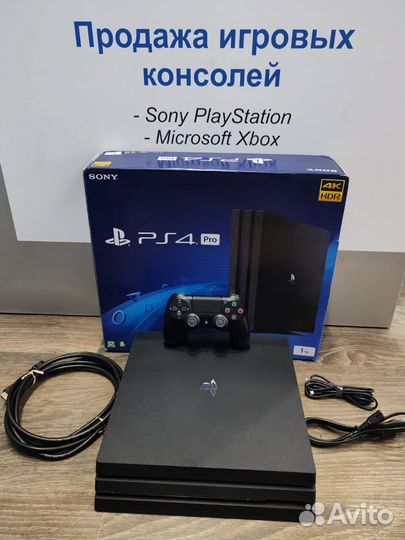 Sony PlayStation 4 Pro Black 1tb