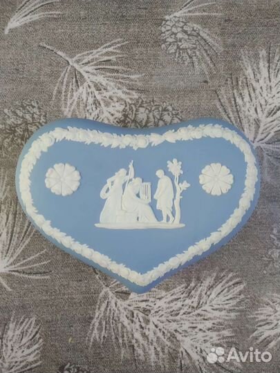 Винтаж: Wedgwood. Голубой бисквит