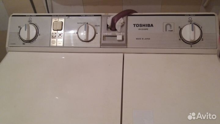 Стиральная машина toshiba с верт.загр.Пр-во Япония