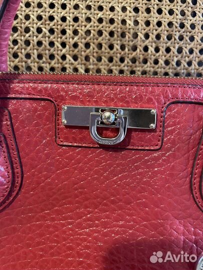 Сумка кожаная женская новая dkny