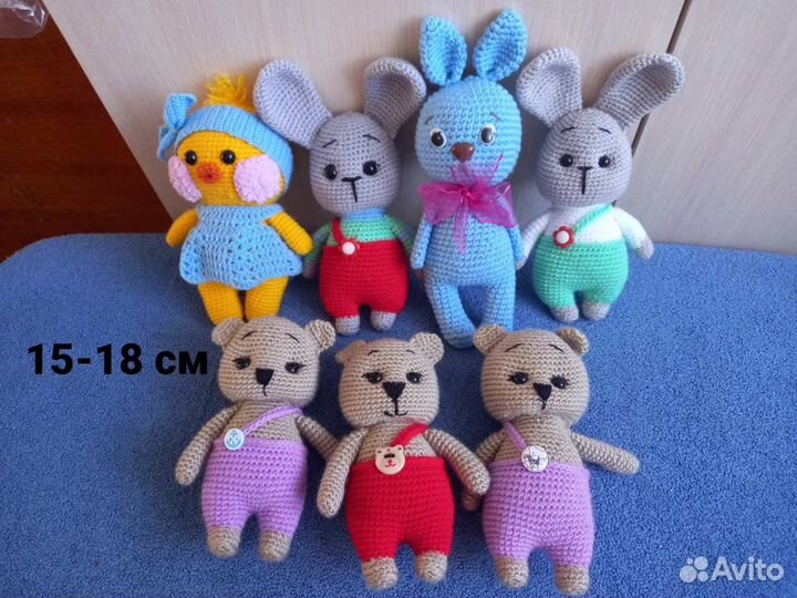 Игрушки вязаные ручной работы