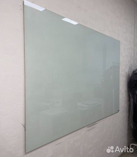 Доска офисная стеклянная магнитная