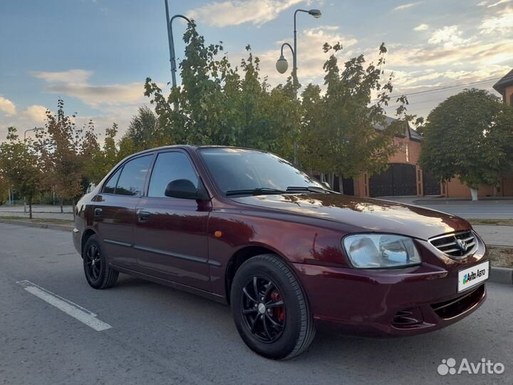 Hyundai Accent 1.5 МТ, 2008, 187 500 км
