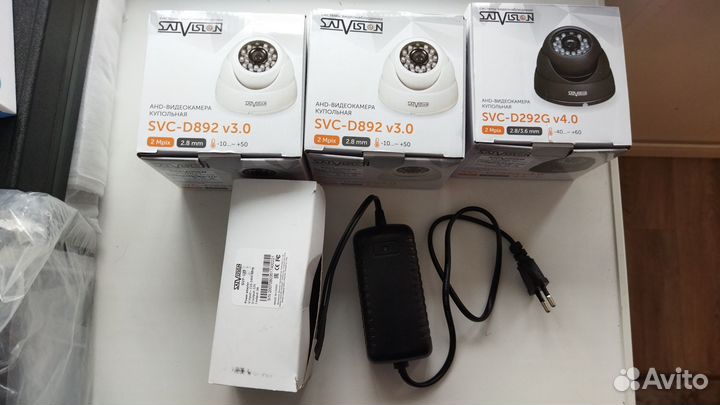 Комплект видеонаблюдения 4 камеры