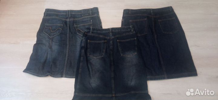 Джинсовая юбка женская