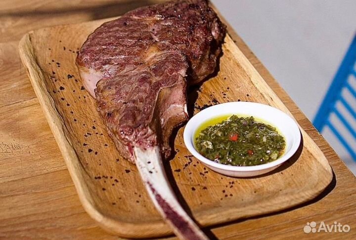 Стейк рибай / Вырезка говяжья мраморная