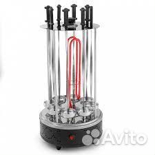 Шашлычница Delta DL-6701 1200 Вт 8 шампуров