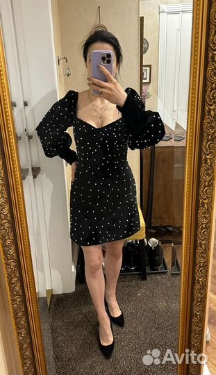 Вечернее черное платье