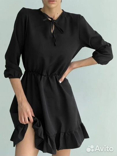 Платье черное вечернее