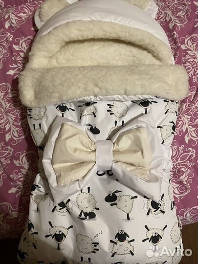 Конверт на выписку для девочки