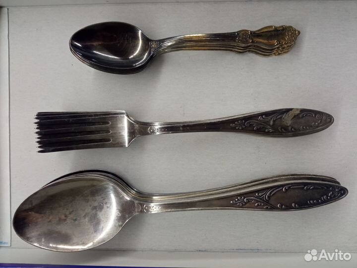 Столовые приборы мельхиоровые