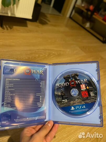 God of war 2018 ps4 диск