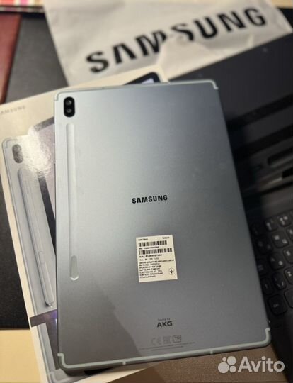 Samsung galaxy tab s6 128 + чехол-клавиатура