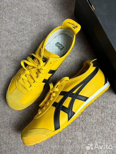 Кросовки onitsuka tiger mexico 66 yellow