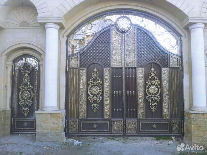 Кованые ворота