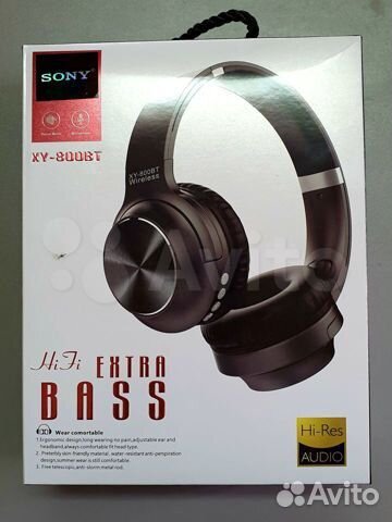 Bluetooth наушники Sony xy800bt