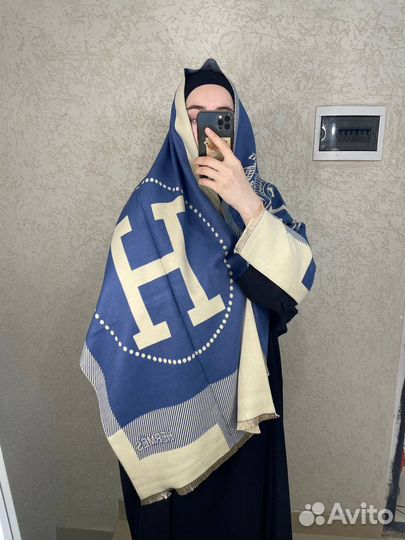 Шарф теплый эрмес