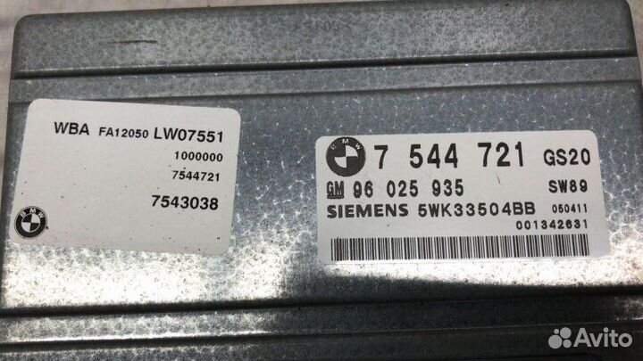 Блок управления АКПП передний Bmw X5 E53 M54B30