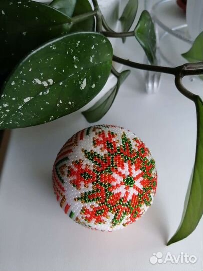 Шар из бисера