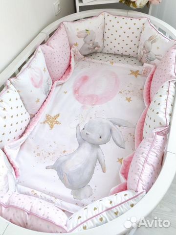 Бортики в детскую кроватку