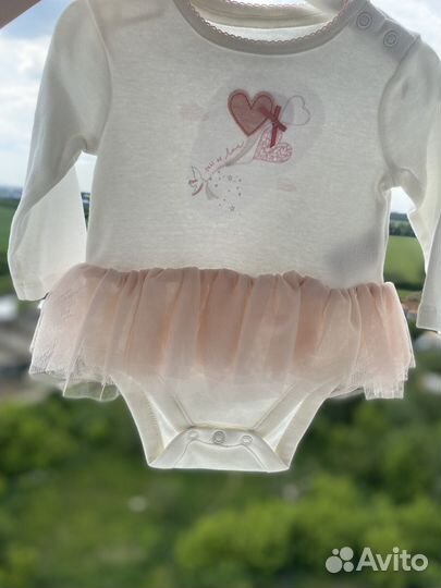 Платье боди для девочки