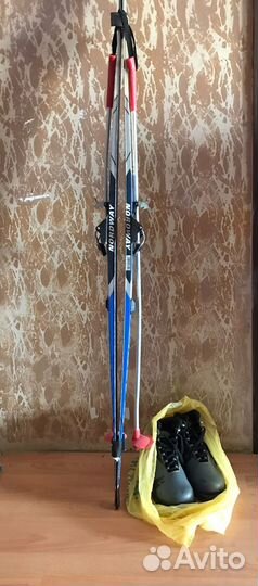 Лыжи с ботинками 39