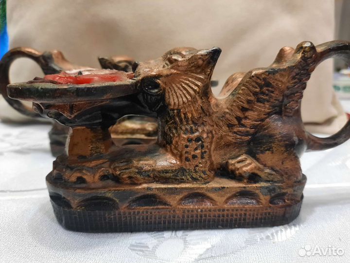 Подсвечник грифон, СССР