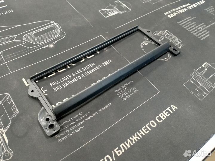 Переходная рамка signat на BMW mini, по 2011 год