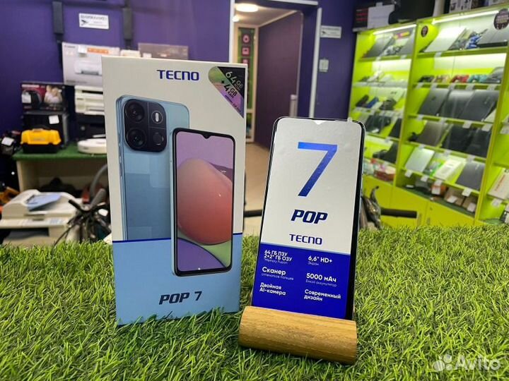 Tecno Pop 7, 2/64 ГБ
