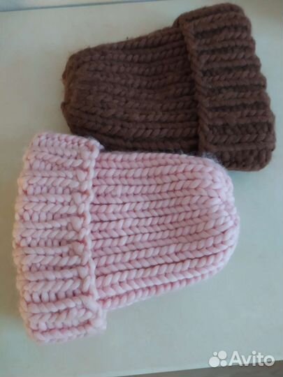 Шапка женская из шерсти мериноса