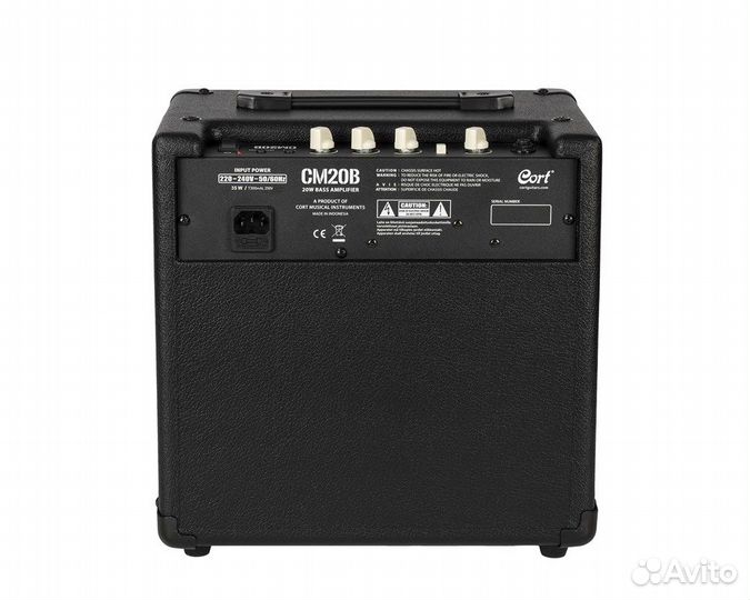 Cort CM20B-EU Басовый комбоусилитель, 20Вт