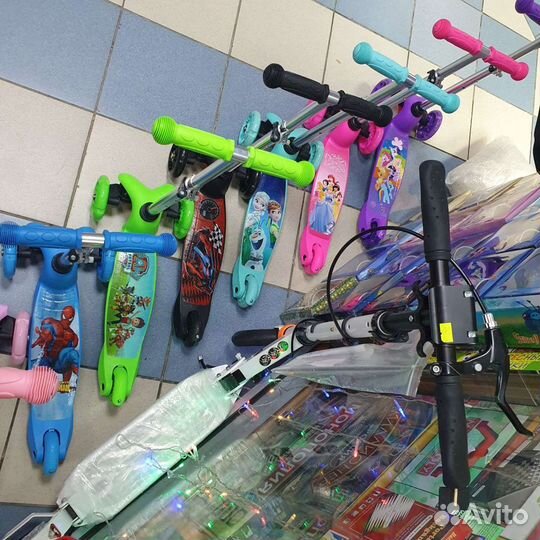 Самокаты детские новые до 60кг