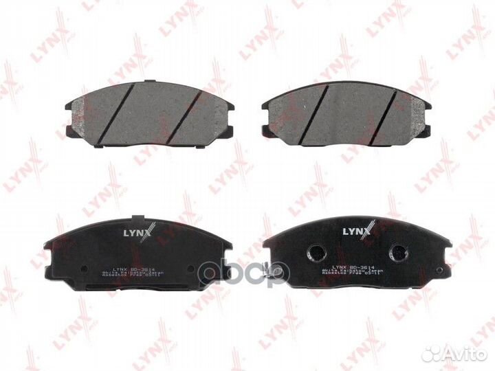 Колодки тормозные hyundai santa FE 01- передн