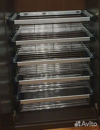 Корзина для белья GTV в модуль 900 мм, хром