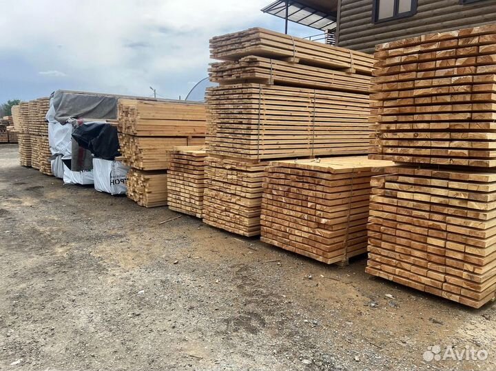 Доска обрезная 40x100x6м
