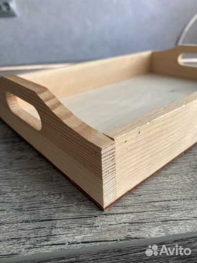 Поднос деревянный (разнос) 30*20