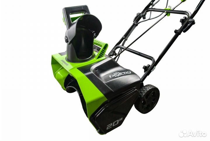 Снегоуборщик аккумуляторный greenworks GD40STK5 26