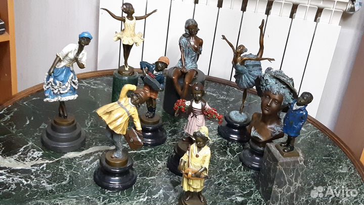 Статуэтка Интерьерная Бронза смотрите описание