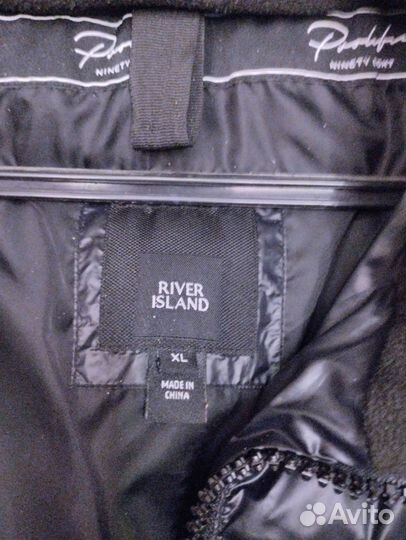 Пуховик зимний мужской river island