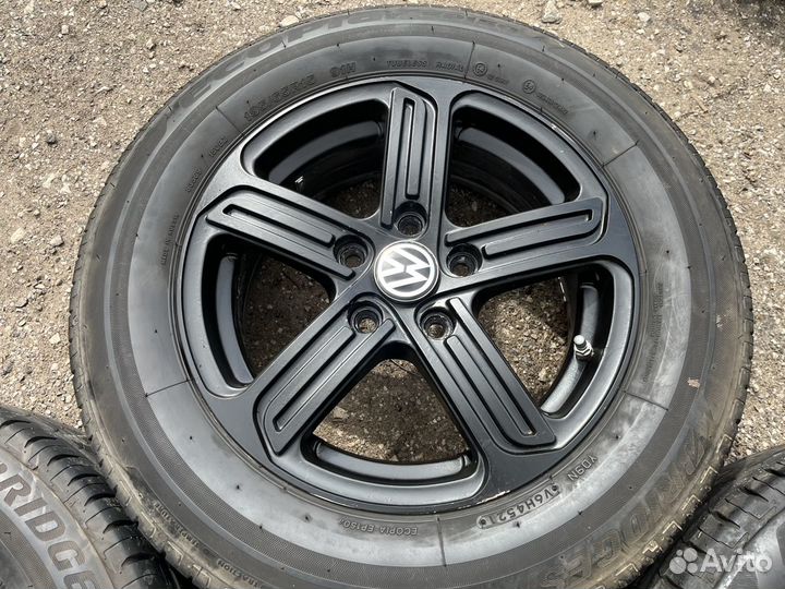 Лето Bridgestone 195/65 R15 Литые Диски 5x112 57.1