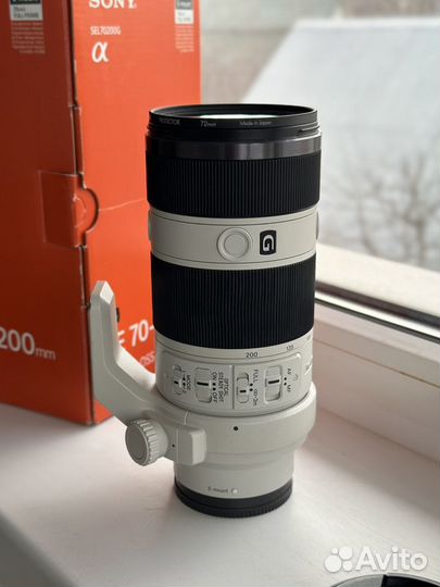 Объектив Sony FE 70-200 мм F4 G OSS