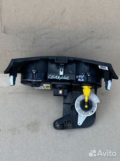 Блок управления климат-контролем Hyundai Solaris