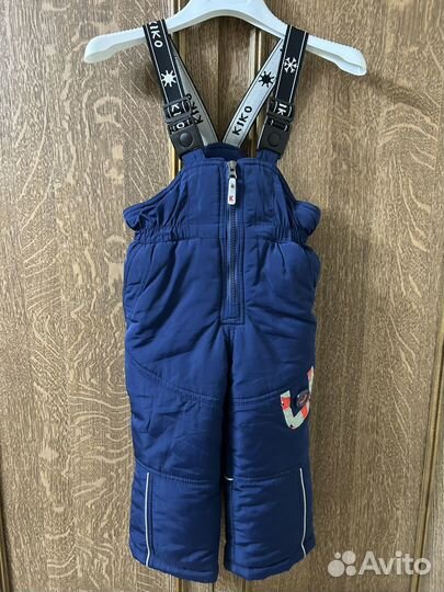 Зимний костюм для мальчика 74