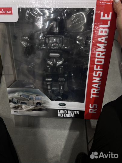 Машина Rastar Land Rover Defender Трансформер